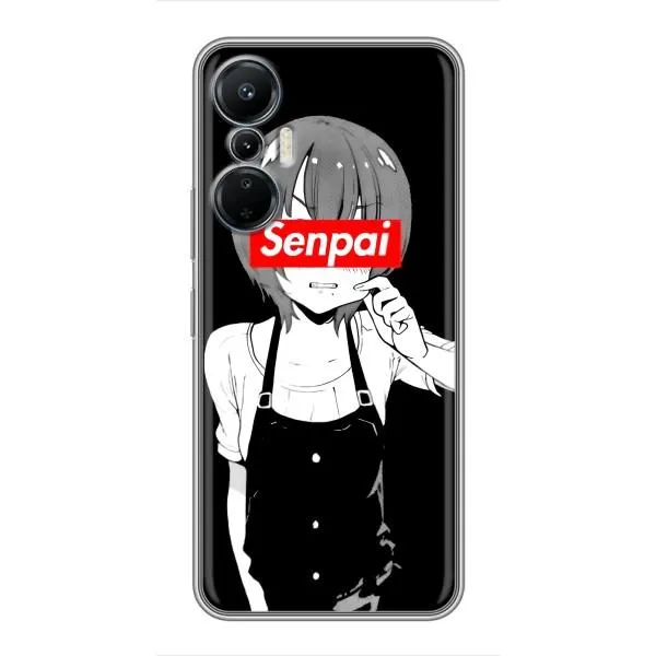 Чехол с принтом «Senpai» для Infinix Hot 20 (4G) Чехол с принтом «Senpai» для Infinix Hot 20 (4G)