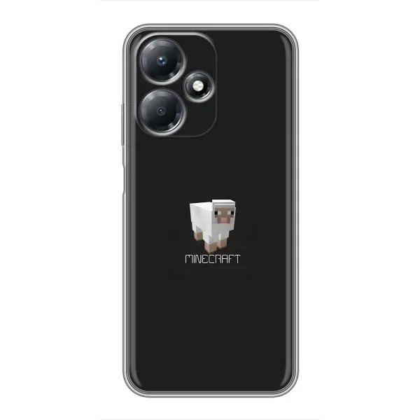 Чехол с принтом «Овечка Майнкрафт» для Infinix Hot 30 Play