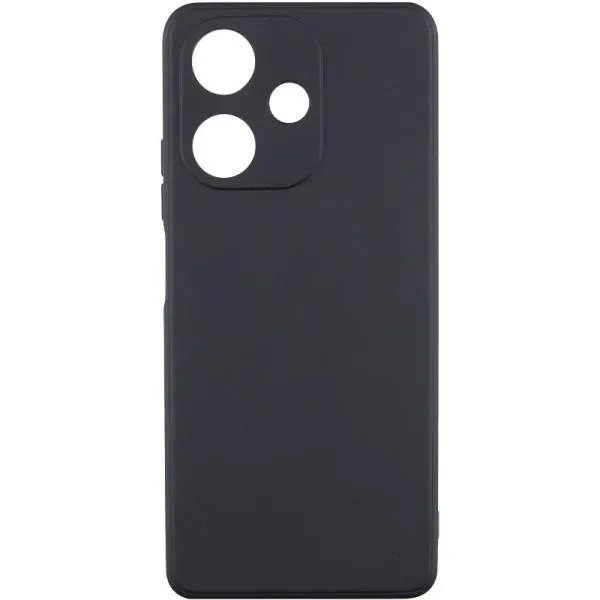 Силиконовый чехол Candy Full Camera для Infinix Hot 30i — Черный — фото 1 Силиконовый чехол Candy Full Camera для Infinix Hot 30i — Черный — фото 1