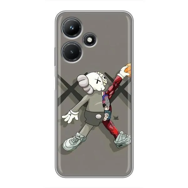 Чехол с принтом «Беарбрик Джордан» для Infinix Hot 30i Чехол с принтом «Беарбрик Джордан» для Infinix Hot 30i