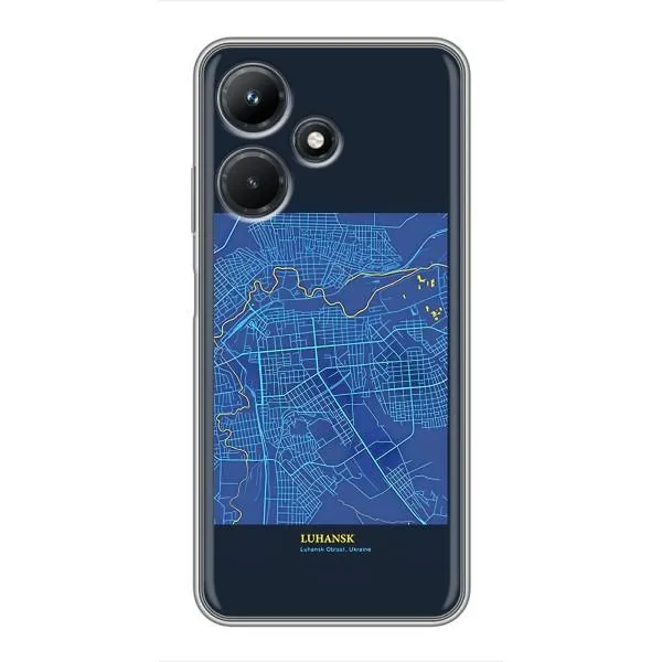 Чехол с принтом «Гуганск» для Infinix Hot 30i