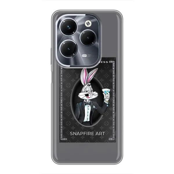 Чехол с принтом «Бакс Бани LV» для Infinix Hot 40 Play Чехол с принтом «Бакс Бани LV» для Infinix Hot 40 Play