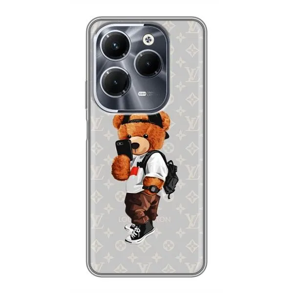 Чехол с принтом «Мишка Луи» для Infinix Hot 40 Play Чехол с принтом «Мишка Луи» для Infinix Hot 40 Play