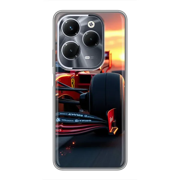 Чехол с принтом «Макларен на закате» для Infinix Hot 40 Play