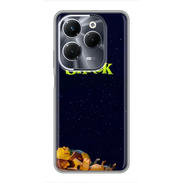 Чехол с принтом «Отдыхающий Шрек» для Infinix Hot 40 Play