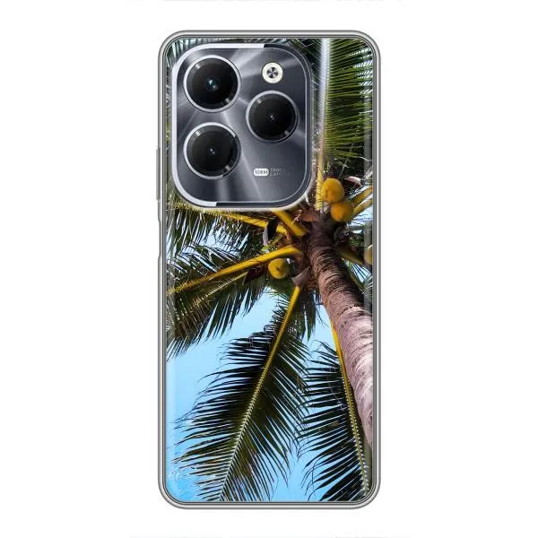 Чехол с принтом «Пальма» для Infinix Hot 40 Play