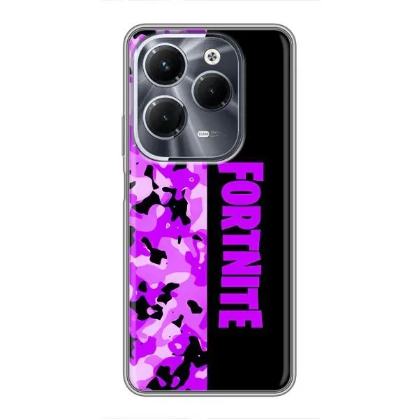 Чехол с принтом «Фортнайт» для Infinix Hot 40 Pro