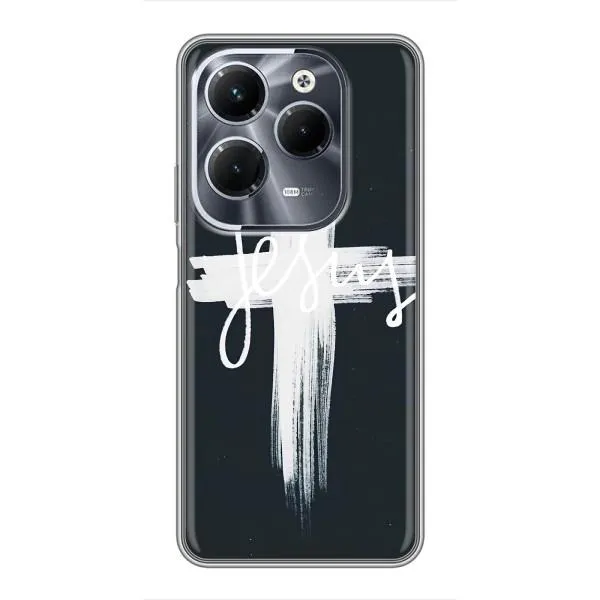 Чохол з принтом «Ісус» для Infinix Hot 40 Pro Чохол з принтом «Ісус» для Infinix Hot 40 Pro