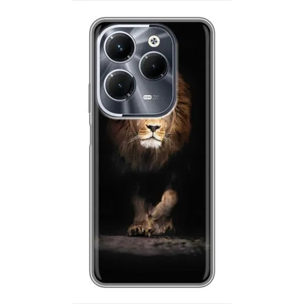 Чехол с принтом «Лев» для Infinix Hot 40 Pro