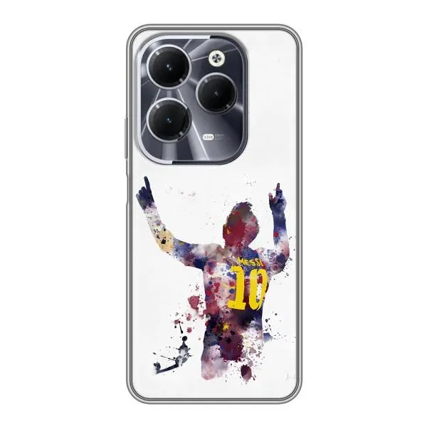 Чехол с принтом «Messi Barca» для Infinix Hot 40