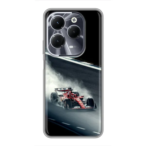 Чохол з принтом «Болід гоночний» для Infinix Hot 40