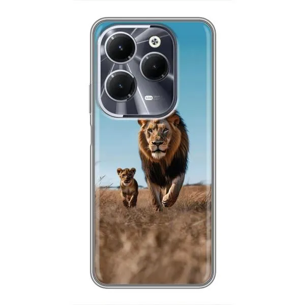 Чехол с принтом «Мусафа и Симба» для Infinix Hot 40