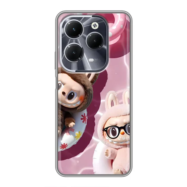 Чехол с принтом «Игрушка Лабубу» для Infinix Hot 40 Чехол с принтом «Игрушка Лабубу» для Infinix Hot 40
