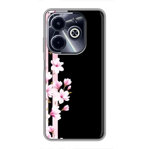 Чехол с принтом «Цветочки» для Infinix Hot 40i Чехол с принтом «Цветочки» для Infinix Hot 40i