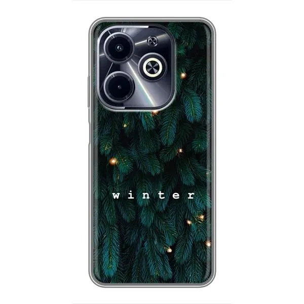 Чехол с принтом «Winter» для Infinix Hot 40i Чехол с принтом «Winter» для Infinix Hot 40i