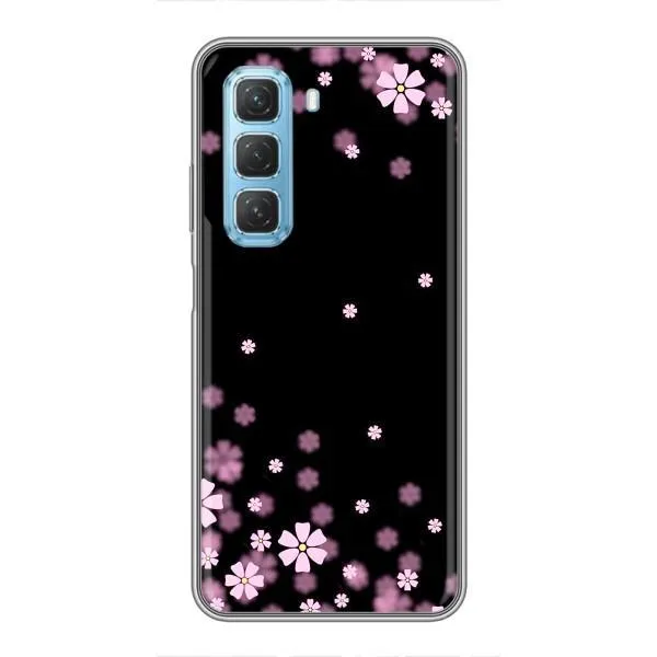 Чехол с принтом «Цветочки маленькие» для Infinix Hot 50 5G Чехол с принтом «Цветочки маленькие» для Infinix Hot 50 5G