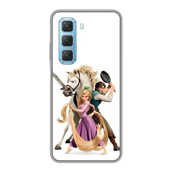 Чехол с принтом «Рапунцель и друзья» для Infinix Hot 50 5G