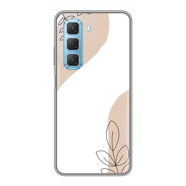 Чехол с принтом «Нюдовая веточка абстракция» для Infinix Hot 50 5G Чехол с принтом «Нюдовая веточка абстракция» для Infinix Hot 50 5G