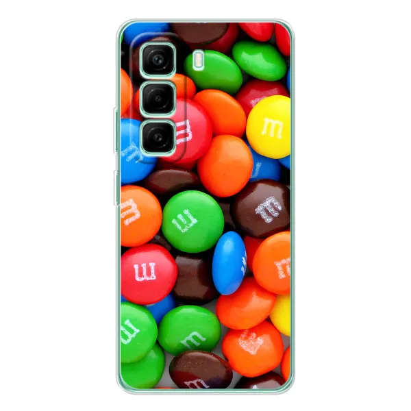 Чехол с принтом «MM's» для Infinix Hot 50 Pro Plus