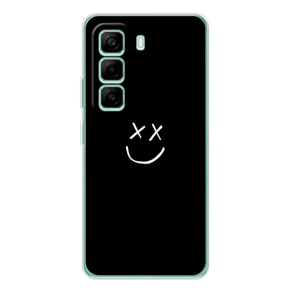 Чехол с принтом «Смайл» для Infinix Hot 50 Pro Plus