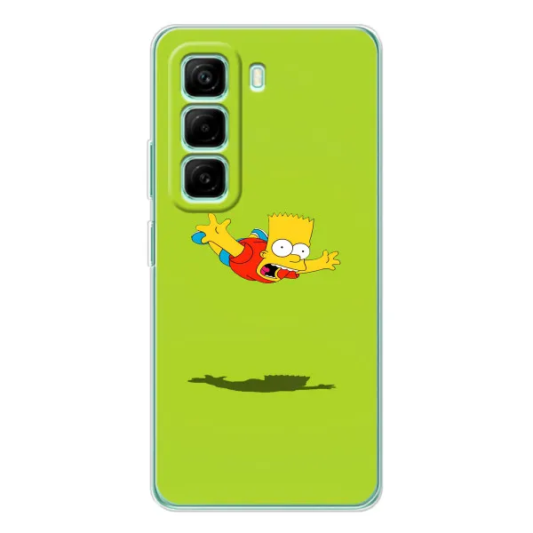 Чехол с принтом «Барт Симпсон» для Infinix Hot 50 Pro Plus Чехол с принтом «Барт Симпсон» для Infinix Hot 50 Pro Plus