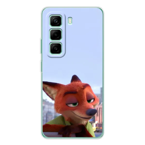 Чехол с принтом «Лис Ник» для Infinix Hot 50 Pro Plus Чехол с принтом «Лис Ник» для Infinix Hot 50 Pro Plus