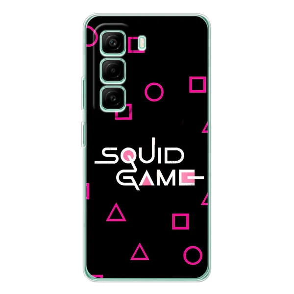 Чехол с принтом «Паттерн Игра кальмара» для Infinix Hot 50 Pro Plus Чехол с принтом «Паттерн Игра кальмара» для Infinix Hot 50 Pro Plus