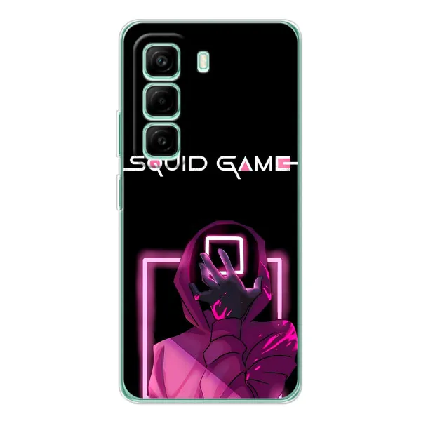 Чехол с принтом «Неоновый охранник игры» для Infinix Hot 50 Pro Plus Чехол с принтом «Неоновый охранник игры» для Infinix Hot 50 Pro Plus