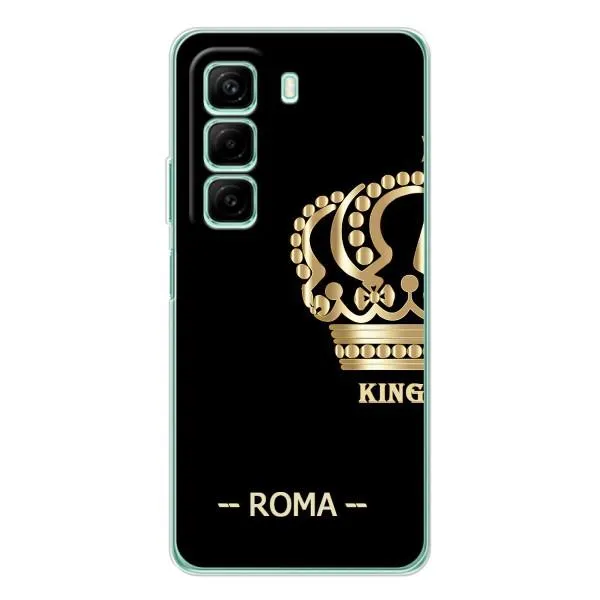 Чехол с принтом «Roma» для Infinix Hot 50 Pro