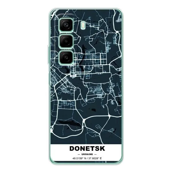 Чехол с принтом «Донецк» для Infinix Hot 50 Pro