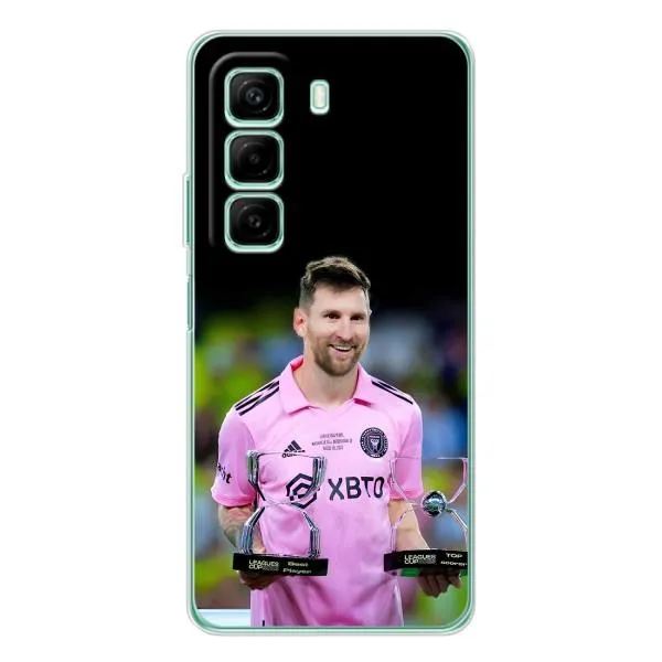 Чехол с принтом «Кубки Месси» для Infinix Hot 50 Pro Чехол с принтом «Кубки Месси» для Infinix Hot 50 Pro