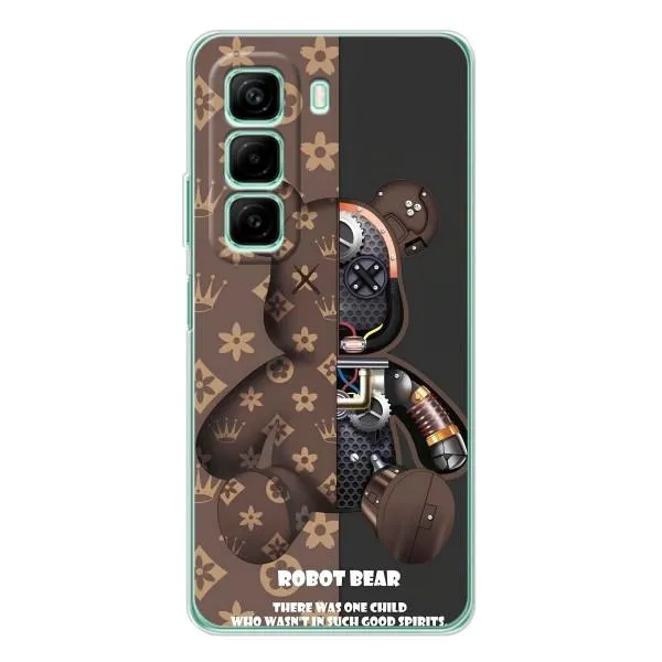 Чохол з принтом «Ведмідь Луі Вітон» для Infinix Hot 50 Чохол з принтом «Ведмідь Луі Вітон» для Infinix Hot 50