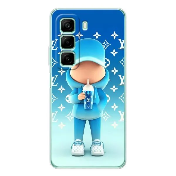 Чохол з принтом «Хлопець LV» для Infinix Hot 50 Чохол з принтом «Хлопець LV» для Infinix Hot 50