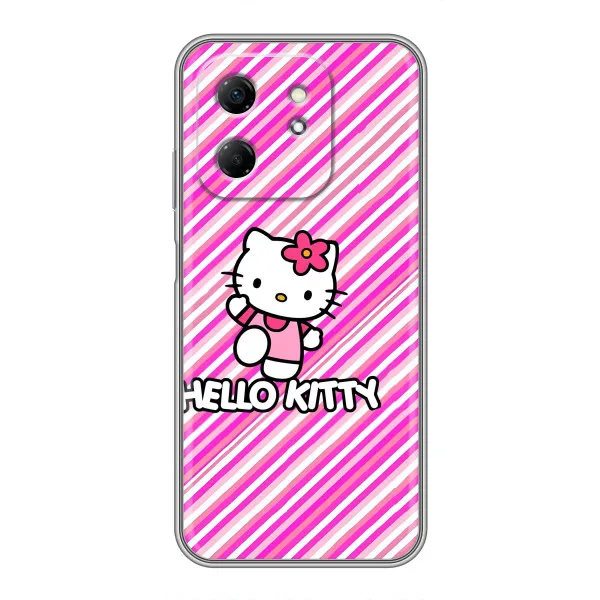 Чехол с принтом «Hello Kytty» для Infinix Hot 50i Чехол с принтом «Hello Kytty» для Infinix Hot 50i