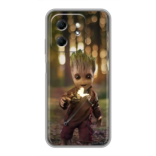 Чехол с принтом «I am Groot» для Infinix Hot 50i Чехол с принтом «I am Groot» для Infinix Hot 50i