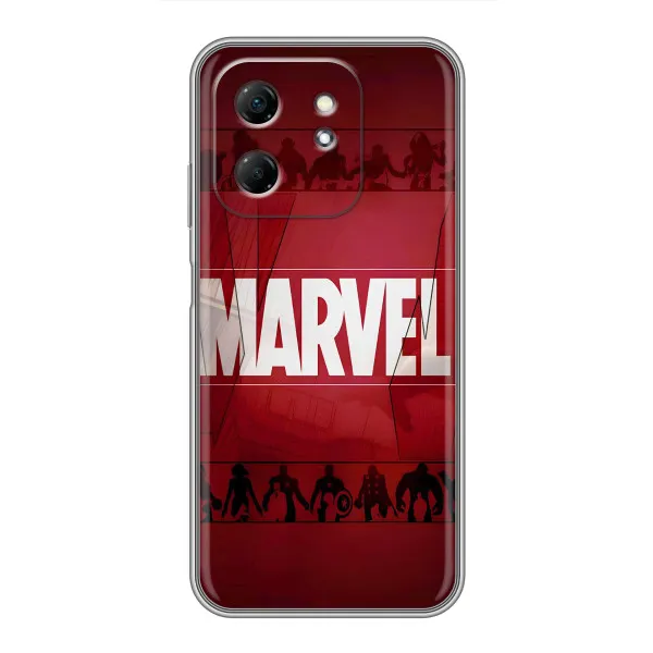 Чехол с принтом «MARVEL» для Infinix Hot 50i Чехол с принтом «MARVEL» для Infinix Hot 50i