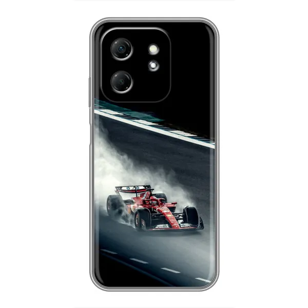 Чехол с принтом «Болид гоночный» для Infinix Hot 50i