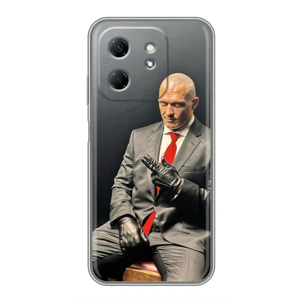 Чехол с принтом «Усик Hitman» для Infinix Hot 50i Чехол с принтом «Усик Hitman» для Infinix Hot 50i