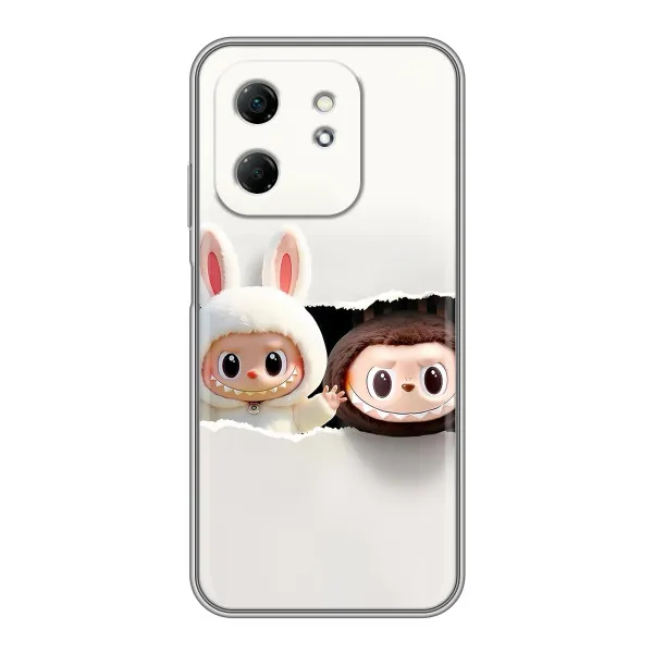 Чехол с принтом «Лабубу» для Infinix Hot 50i