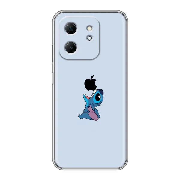 Чехол с принтом «Stitch apple» для Infinix Hot 50i