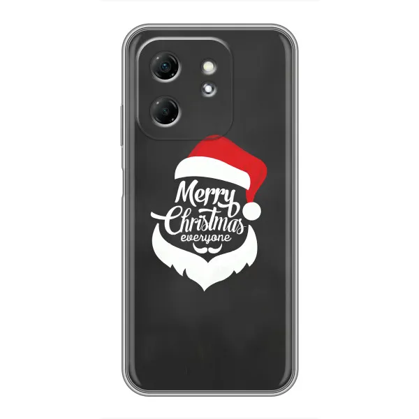 Чехол с принтом «Санта Крисмас» для Infinix Hot 50i