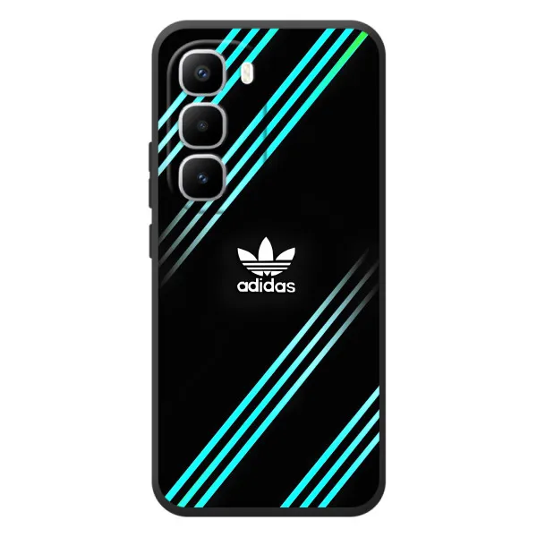 Чехол с принтом «Адидас с полосами» для Infinix Hot 60 Pro Plus