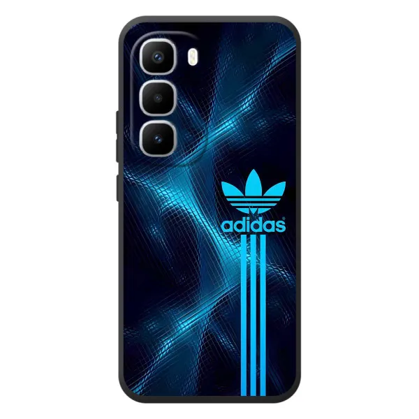 Чехол с принтом «Синий Адидас» для Infinix Hot 60 Pro Plus