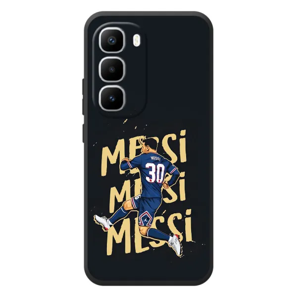 Чехол с принтом «Messi ПСЖ» для Infinix Hot 60 Pro Plus