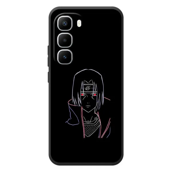 Чехол с принтом «силуэт Итачи» для Infinix Hot 60 Pro Plus