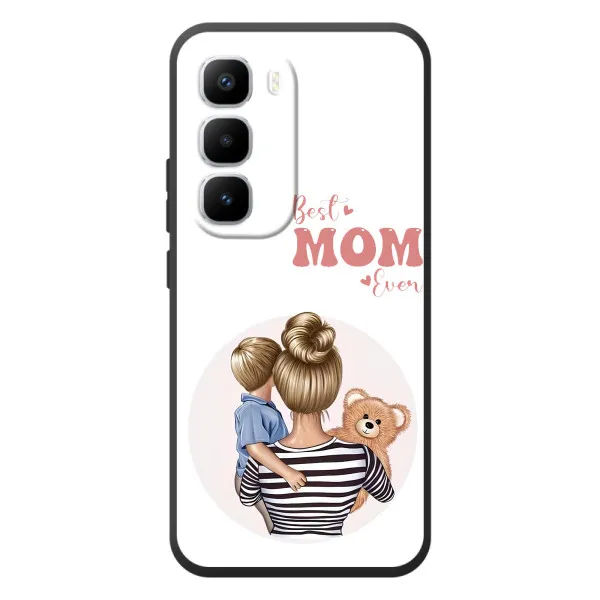 Чехол с принтом «Мама и сын» для Infinix Hot 60 Pro Plus