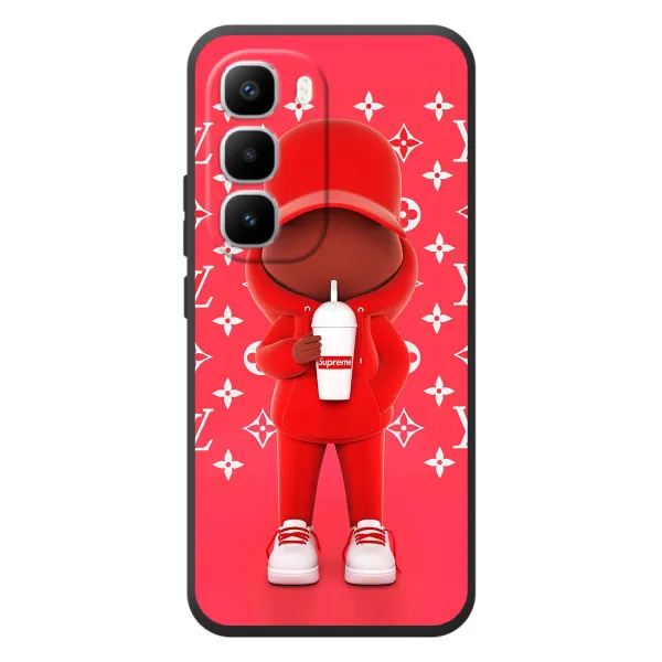 Чехол с принтом «Модный стиль» для Infinix Hot 60 Pro Plus