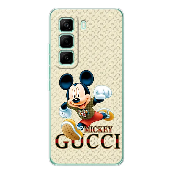 Чехол с принтом «Mikki Gucci» для Infinix Hot 60 Pro