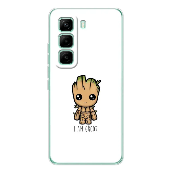 Чехол с принтом «Я есть Грут» для Infinix Hot 60 Pro Чехол с принтом «Я есть Грут» для Infinix Hot 60 Pro