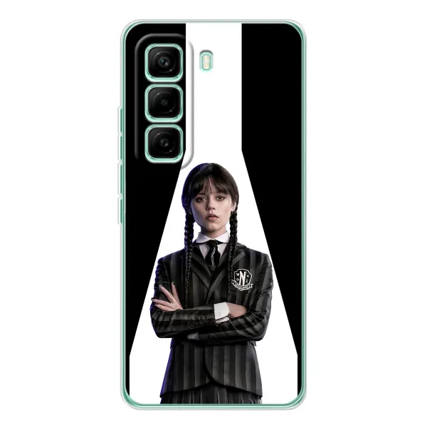 Чехол с принтом «W-Wednesday» для Infinix Hot 60 Pro